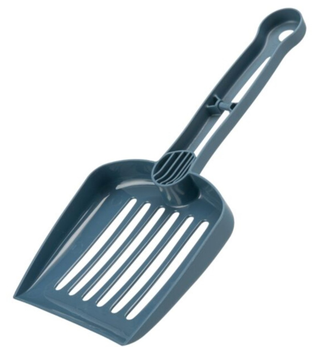 TRIXIE Туалет-домик для кошек Vico Open Top, 40 х 40 х 56 см (серый/белый)