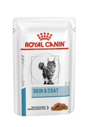 Влажный корм для кошек Royal Canin Skin & Coat (кусочки в соусе)