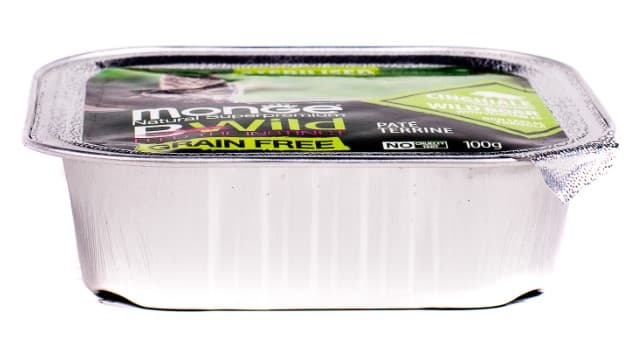 Паштет для кошек Monge Cat BWild Sterilised Grain Free (кабан, овощи) (100 гр.)