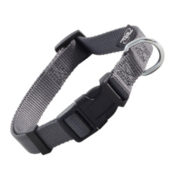Triol Ошейник для собак со светоотражающей строчкой "Стандарт" 