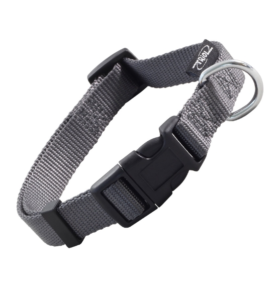 Triol Ошейник для собак со светоотражающей строчкой "Стандарт"  (S 15х270-370 мм)