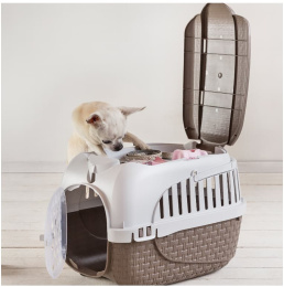 Переноска для животных BAMA PET KENNEL TOUR (коричневый)