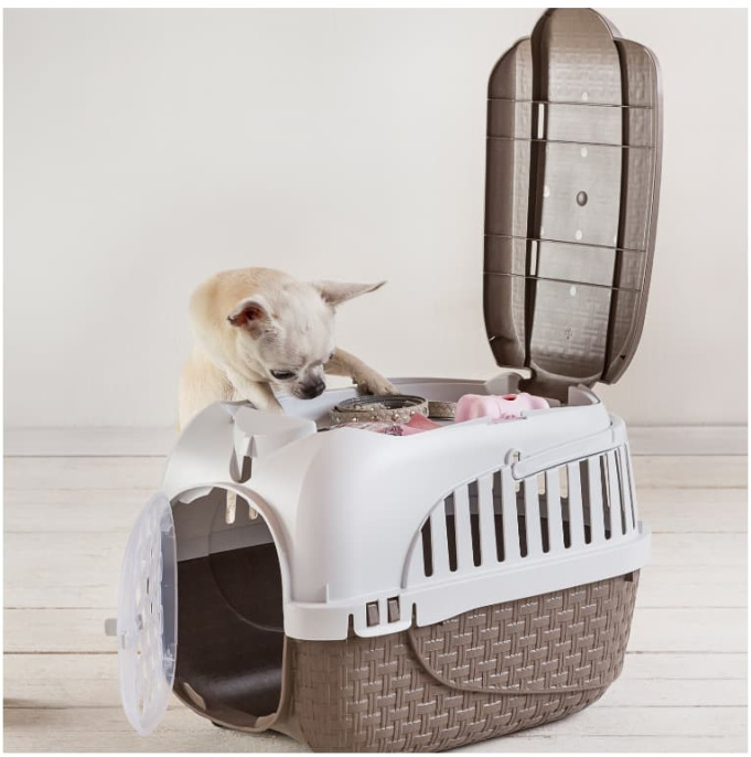 Переноска для животных BAMA PET KENNEL TOUR (коричневый)