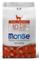 Сухой корм для кошек Monge Cat Senior (курица)