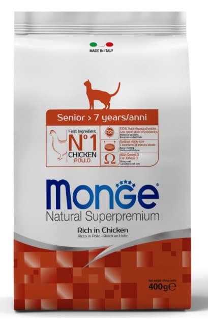 Сухой корм для кошек Monge Cat Senior (курица) (1,5 кг)