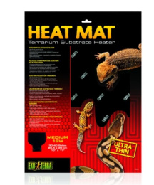 Коврик для рептилий с обогревом 16 Вт 26.5x28 см (PT2017)