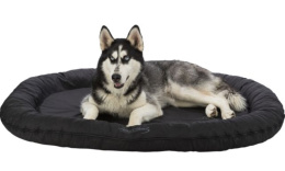 TRIXIE Лежак с бортиком для собак Samoa Classic (серый)