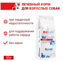 Сухой корм для собак Monge VetSolution Cardiac Dog