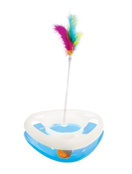 Triol Развивающая игрушка для кошек SMART TOYS "Карнавал" (250х250х360 мм)