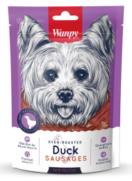 Лакомство для собак Wanpy Dog Утиные сосиски