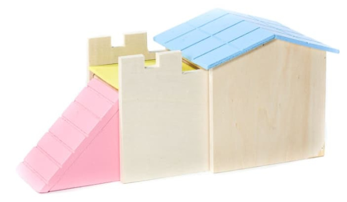 Игровой комплекс для грызунов LITTLE TOWN "Домик" TRIOL