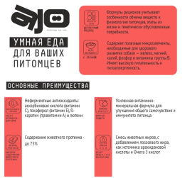 Сухой корм для собак средних AJO Basic Line Medium Adult Dog