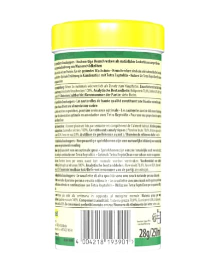 Дополнительный корм для черепах (кузнечики) Tetra ReptoDelica Grasshopper