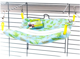 Гамак подвесной для грызунов и хорьков Bambini Pets Квадратный спальный мешок