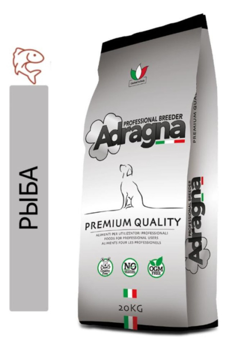 Сухой корм для собак Adragna Professional Breeder Premium Daily (рыба) (20 кг)