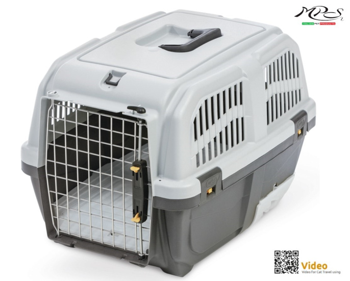 Переноска для кошек SKUDO CAT TRAVEL (60х40х39 см)