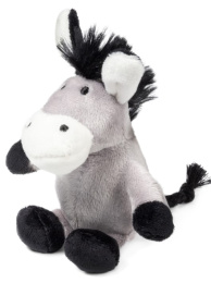 Игрушка для собак GiGwi Plush Friendz Ослик с пищалкой