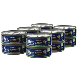 Brit Premium Cat Sterilised (курица, печень) 3 (1)
