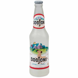 Игрушка для собак из винила TRIOL "Бутылка - DogJoni
