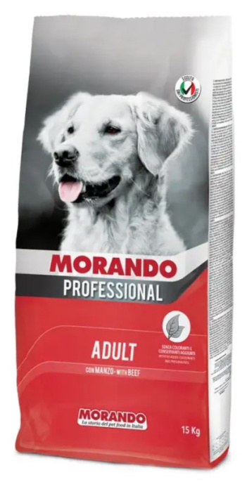Сухой корм для собак Morando cane Professional Adult All Breed (говядина) (15 кг)