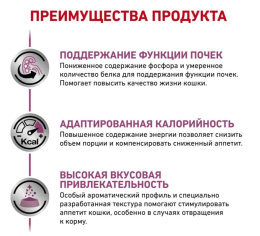 Влажный корм для кошек Royal Canin Renal BEEF (говядина)