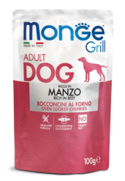 Влажный корм для собак Monge Grill Adult Dog Beef (говядина)