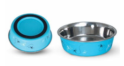 Миска металлическая Triol Стрекоза (0.25 л)