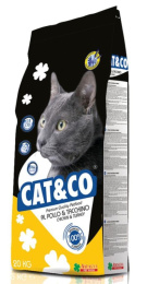 Сухой корм для кошек Adragna Cat&Сo Adult (цыпленок, индейка)