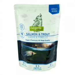 Влажный корм для собак Isegrim Roots Adult River (лосось и форель)