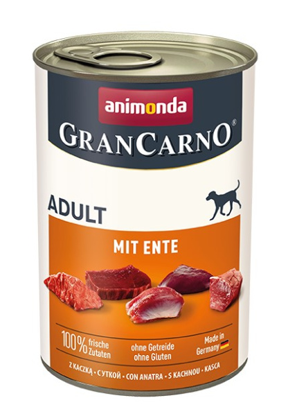 Консервы для собак Animonda Gran Carno Fleisch Adult (утка) (400 гр.)