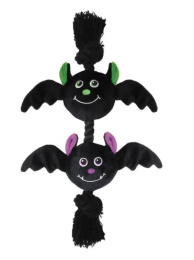 Triol Игрушка для собак мягкая Летучие мыши HORROR, d75/350мм