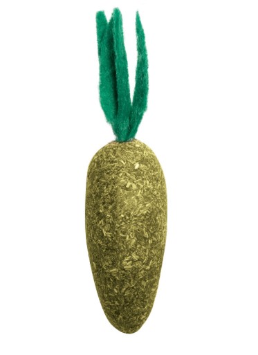 Triol Игрушка для кошек из прессованной кошачьей мяты Морковка NATURAL, 50/90мм