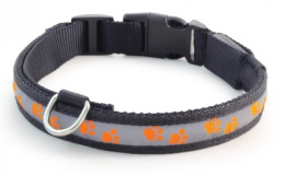 Ошейник светодиодный для собак неоновый NIGHT CITY Triol