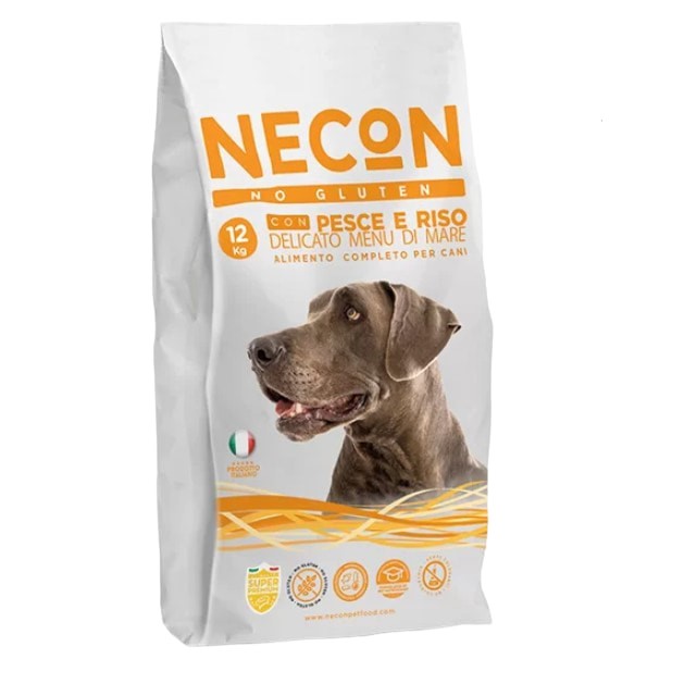 Сухой корм для собак Necon Delicate Menù di Mare Adult (рыба, рис) (3 кг)