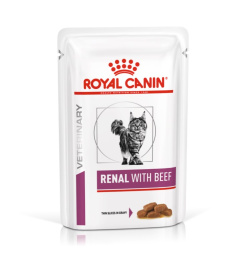 Влажный корм для кошек Royal Canin Renal BEEF (говядина)