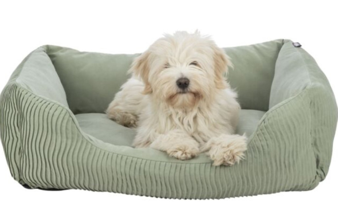 TRIXIE Лежак для собак Marley bed (серо-зеленый) (60 х 50 см)