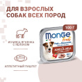 Паштет для собак Monge Fruit Dog Adult (ягненок, яблоко) (100 гр.)