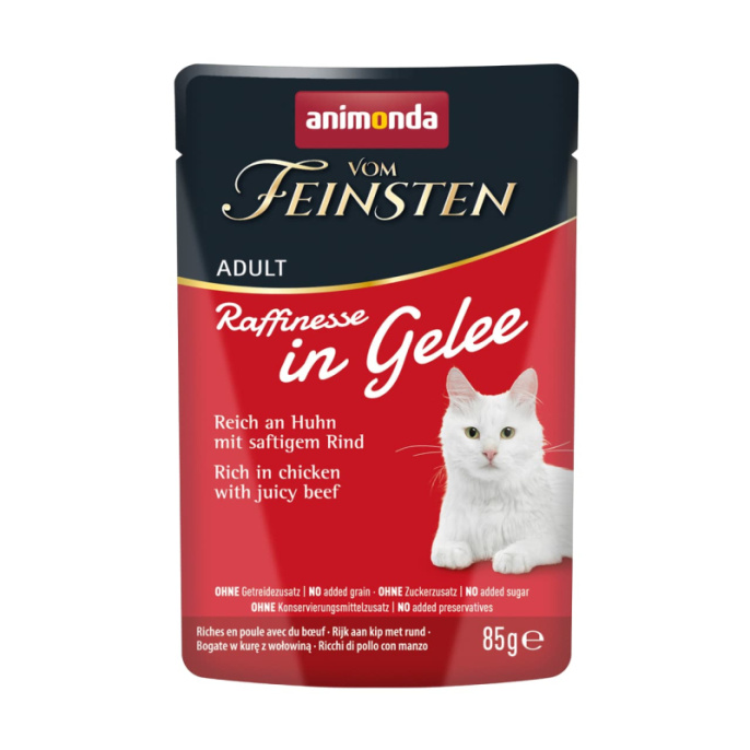 Влажный корм для кошек Animonda Vom Feinsten Adult (курица и лосось) (85 гр.)