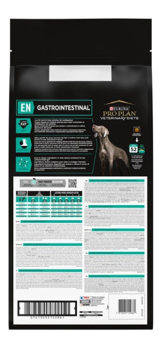 Сухой корм для собак и щенков Pro Plan VETERINARY DIETS EN Gastrointestinal dog Adult & Puppy (1,5 кг)