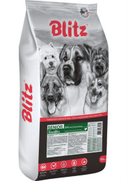 Сухой корм для собак Blitz Sensitive Senior Dog All Breeds (индейка)