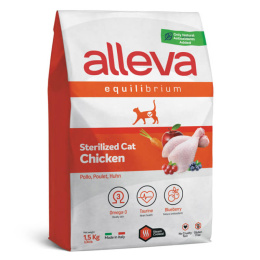 Сухой корм для кошек Alleva Equilibrium Sterilized Cat Chicken (курица)