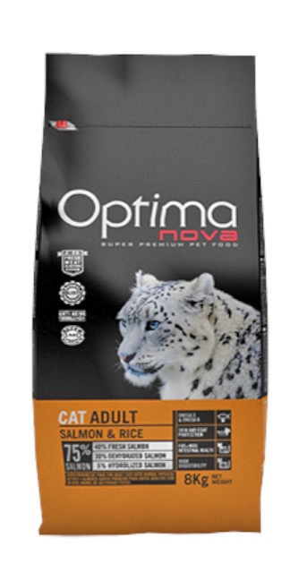 Сухой корм для кошек Optimanova Cat Adult Salmon Rice (2 кг)