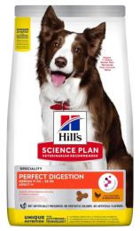 Сухой корм для щенков Hill's Science Plan Perfect Digestion (курица и коричневый рис)