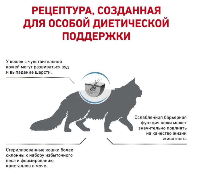 Сухой корм для кошек Royal Canin Skin & Coat (0,35 кг)