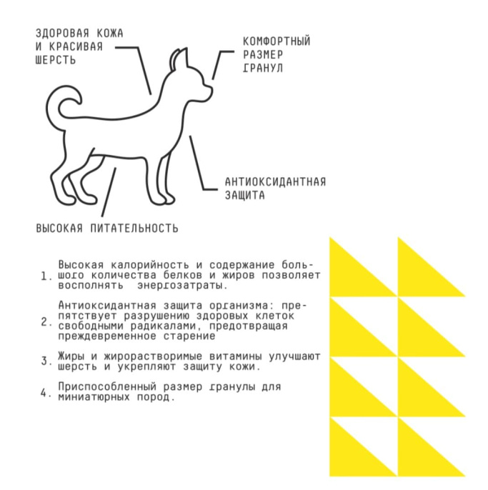 Сухой корм для собак миниатюрных пород AJO Basic Line Very Small Adult Dog (8 кг)