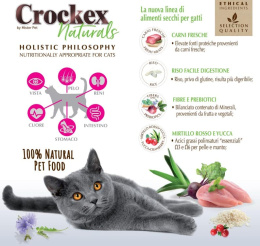 Сухой корм для кошек Crockex Natural Adult Cat (курица, рис)