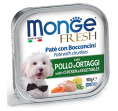 Паштет для собак Monge Fresh Dog Adult (курица и овощи) (100 гр.)