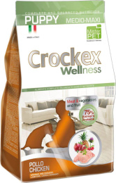 Сухой корм для щенков Crockex Wellness Puppy Medium/Maxi (курица и рис)