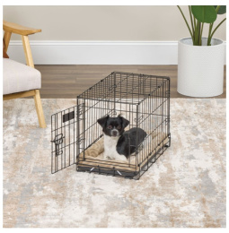 Лежанка MidWest Deluxe Wave Bed для собак и кошек меховая (песочная)