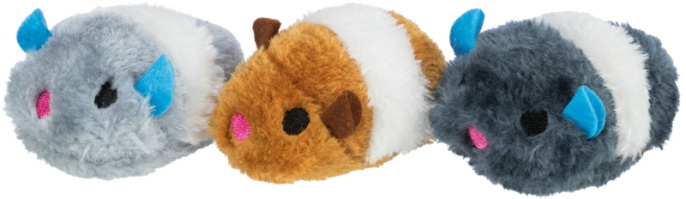 Набор заводных игрушек для кошек, TRIXIE (7-10 см, 12 шт)